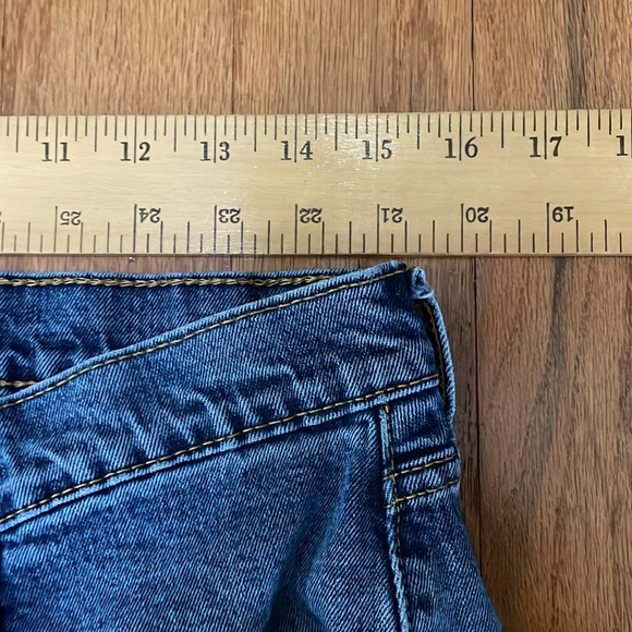 Levi’s 505 Tag Size 34 x 33 Blue Jeans Five Pocket Zip Fly Straight Leg Mid Rise - Picture 6 of 13